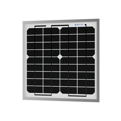 ACOPower 10W Mono Solar Panel for 12V Battery Charging RV Boat, Off Grid