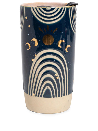 10 oz. Insulated Stoneware Travel Mug