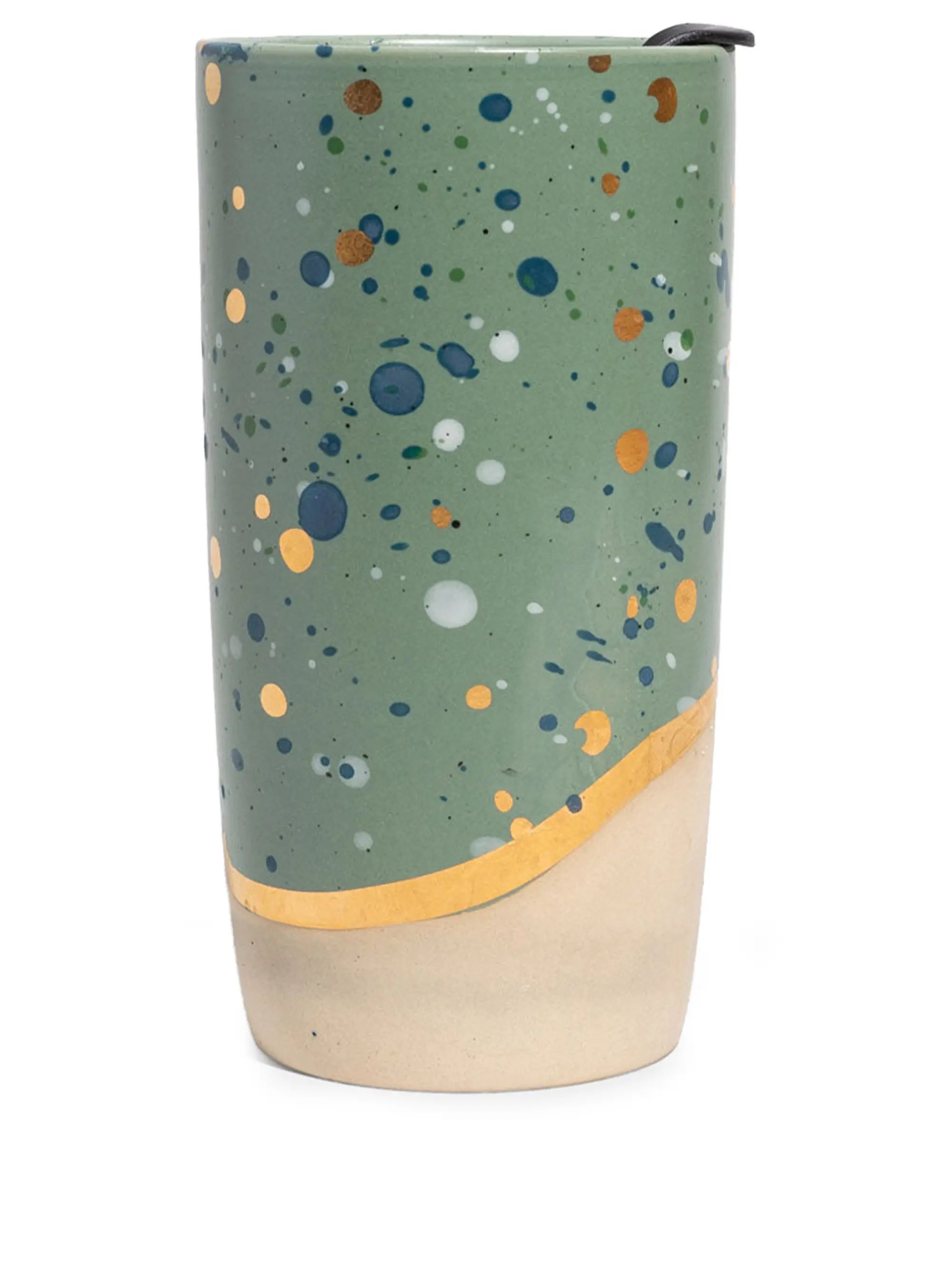 10 oz. Insulated Stoneware Travel Mug