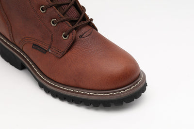 84314 Men's 6" Soft Toe Slip Resistant Durable Breathable Work Boots