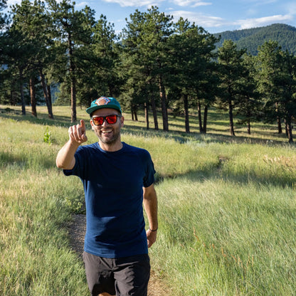 Micro Weight - Men's Wool Raglan T-Shirt Woolverino