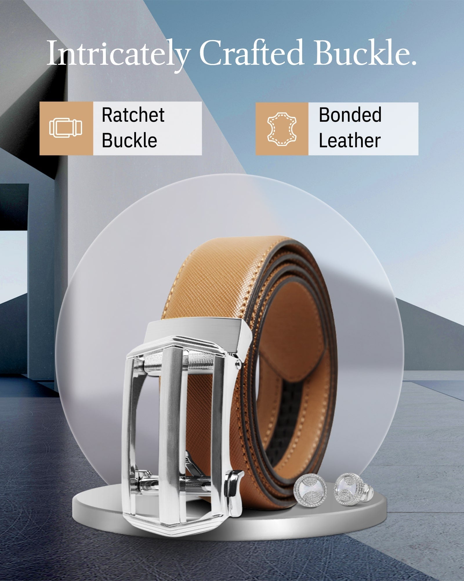 Leather Ratchet Belt