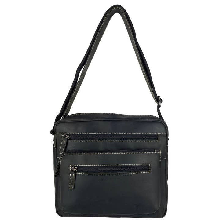 Samuel Buffalo Leather Men's Shoulder Bag