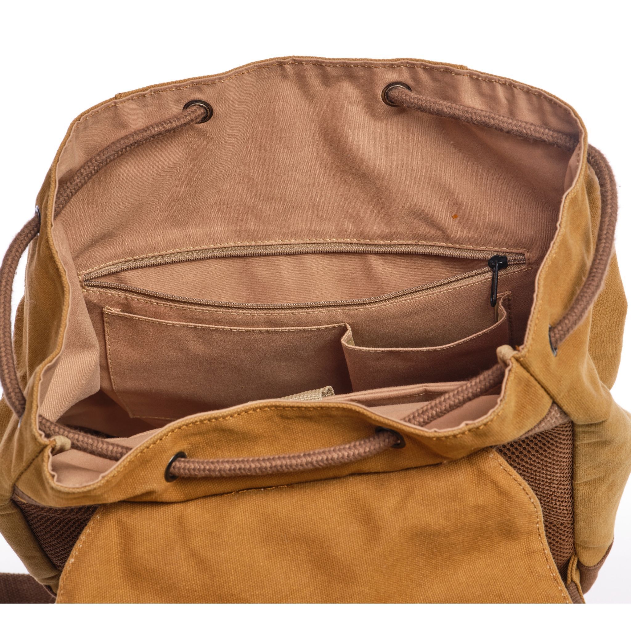 TimberWolf Daypack Vintage Canvas Backpack