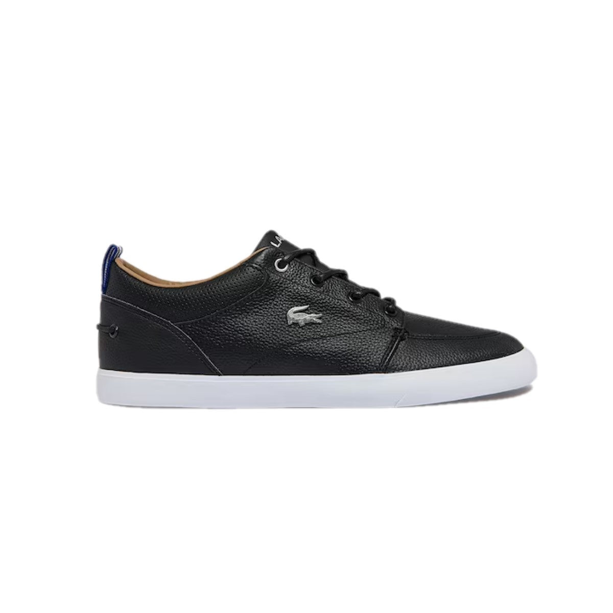 LACOSTE 7-37CMA0073312 BAYLISS 119 1 Men's (Medium) Black/White Leather & Synthetic Lifestyle Shoes