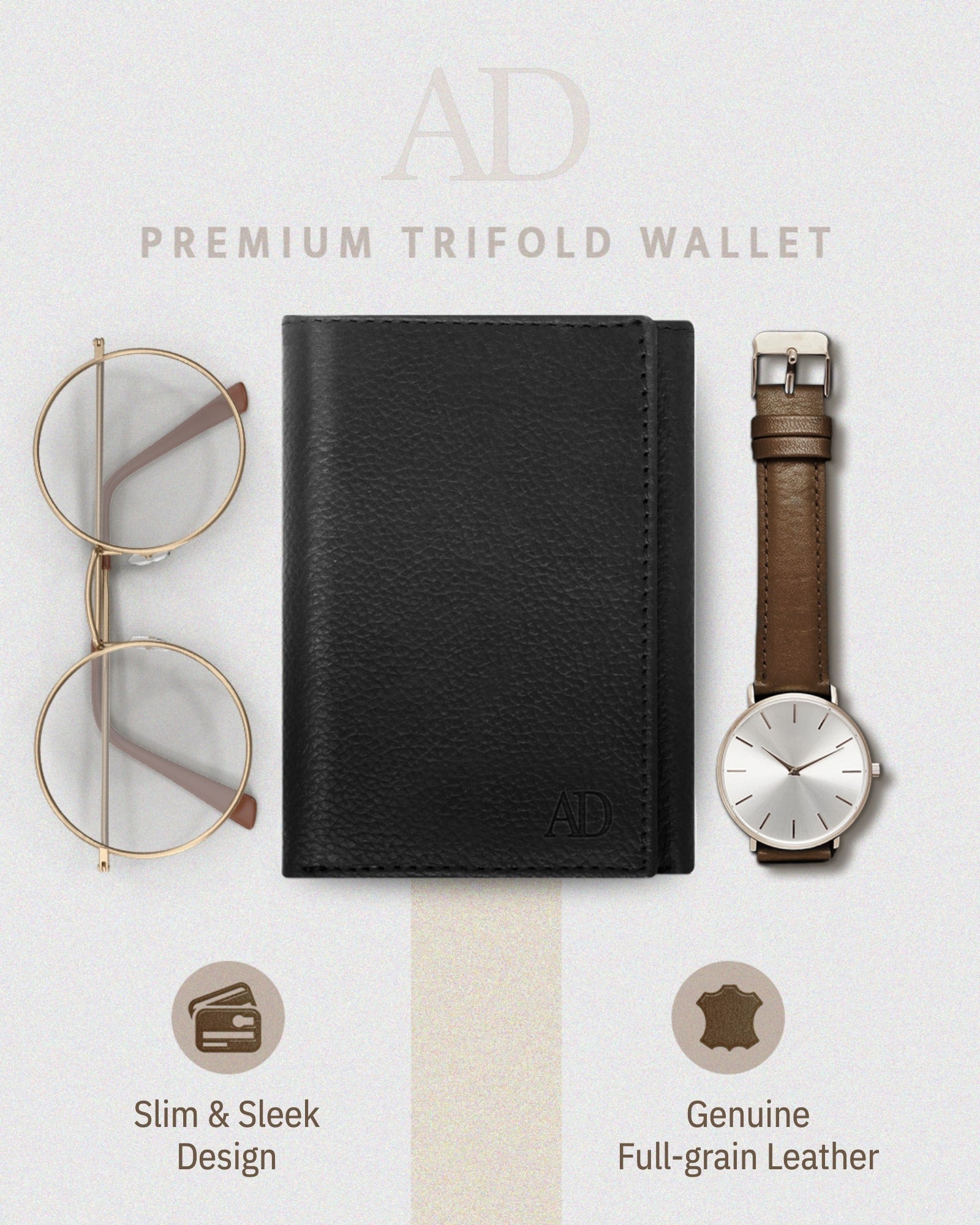 Trifold Wallet With ID Window