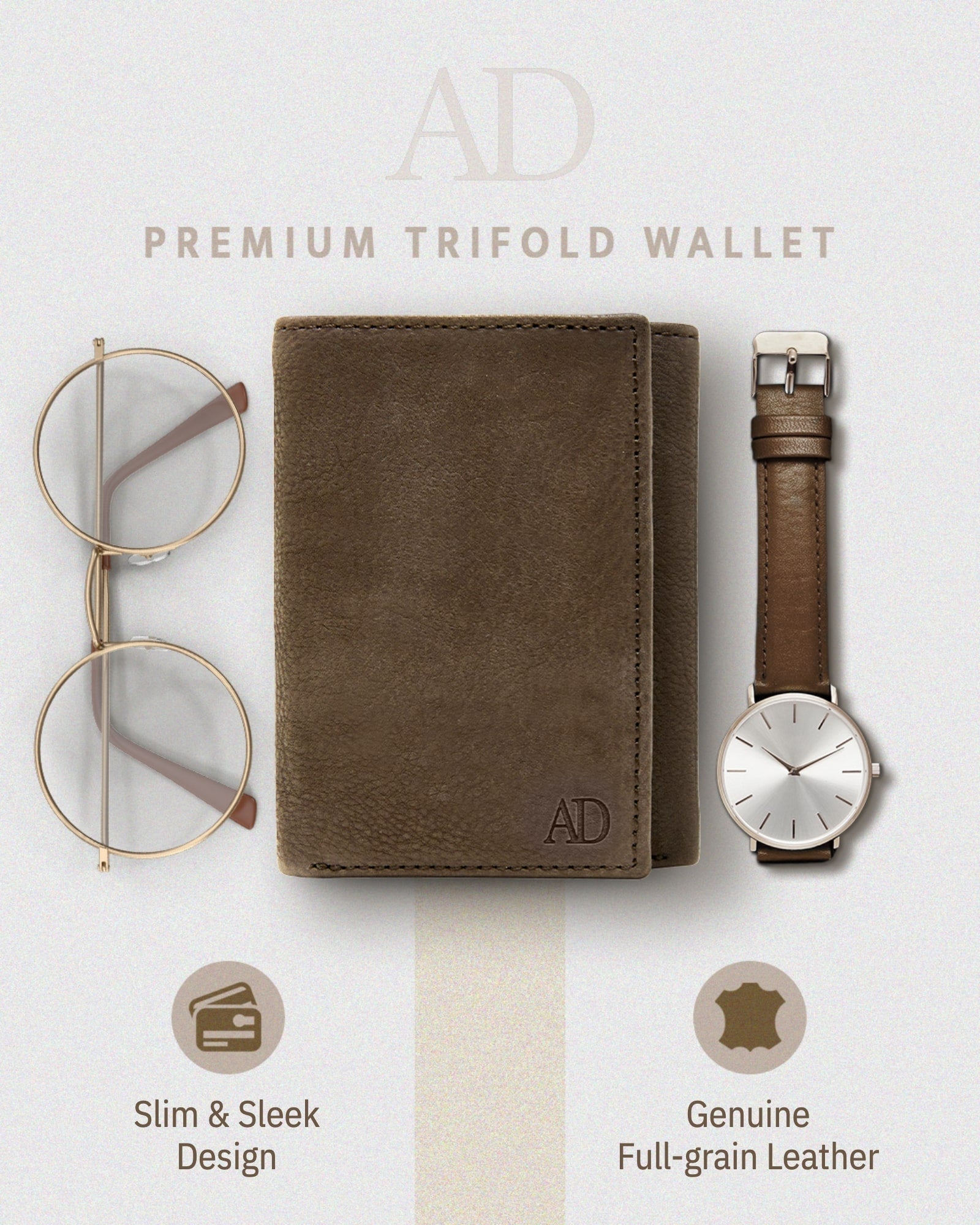 Trifold Wallet With ID Window