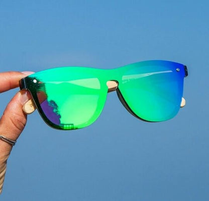 Fashion Wooden Frame Sunglasses