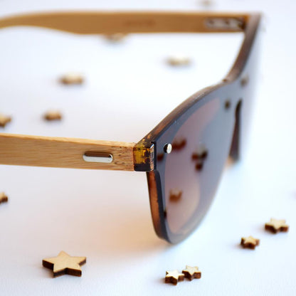 Fashion Wooden Frame Sunglasses