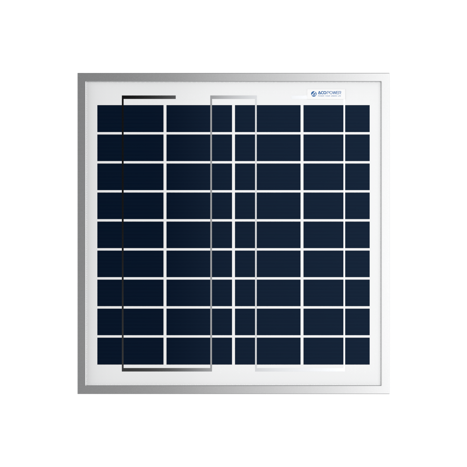 ACOPower 15W Polycrystalline Solar Panel for 12 Volt Battery Charging