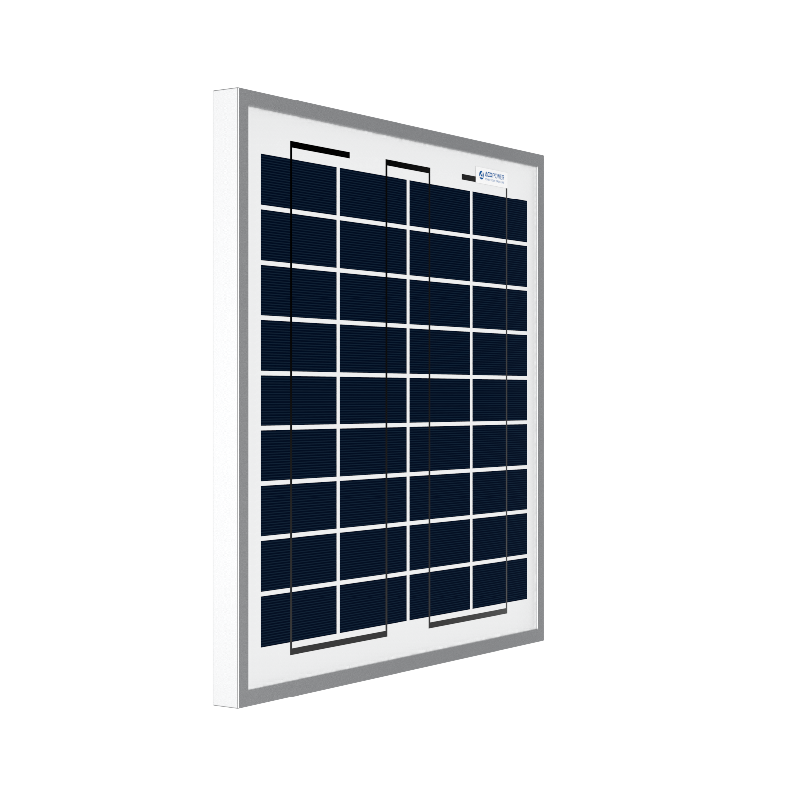 ACOPower 15W Polycrystalline Solar Panel for 12 Volt Battery Charging