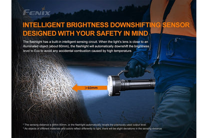 Fenix LR80R Rechargeable LED Searchlight - 18000 Lumens