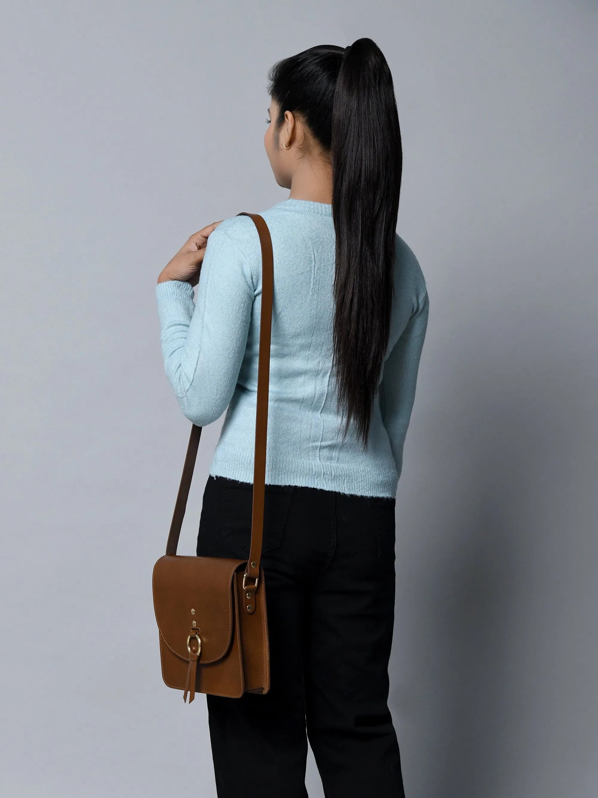 Rich Mocha Elegance Crossbody