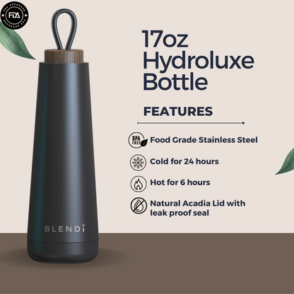 Hydroluxe Tumbler Water Bottle 17oz