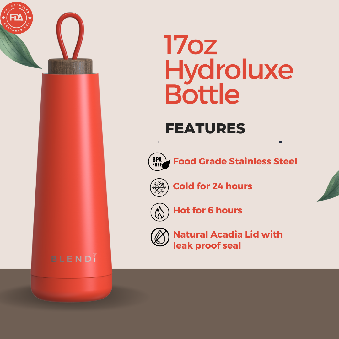 Hydroluxe Tumbler Water Bottle 17oz