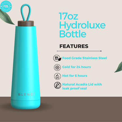 Hydroluxe Tumbler Water Bottle 17oz