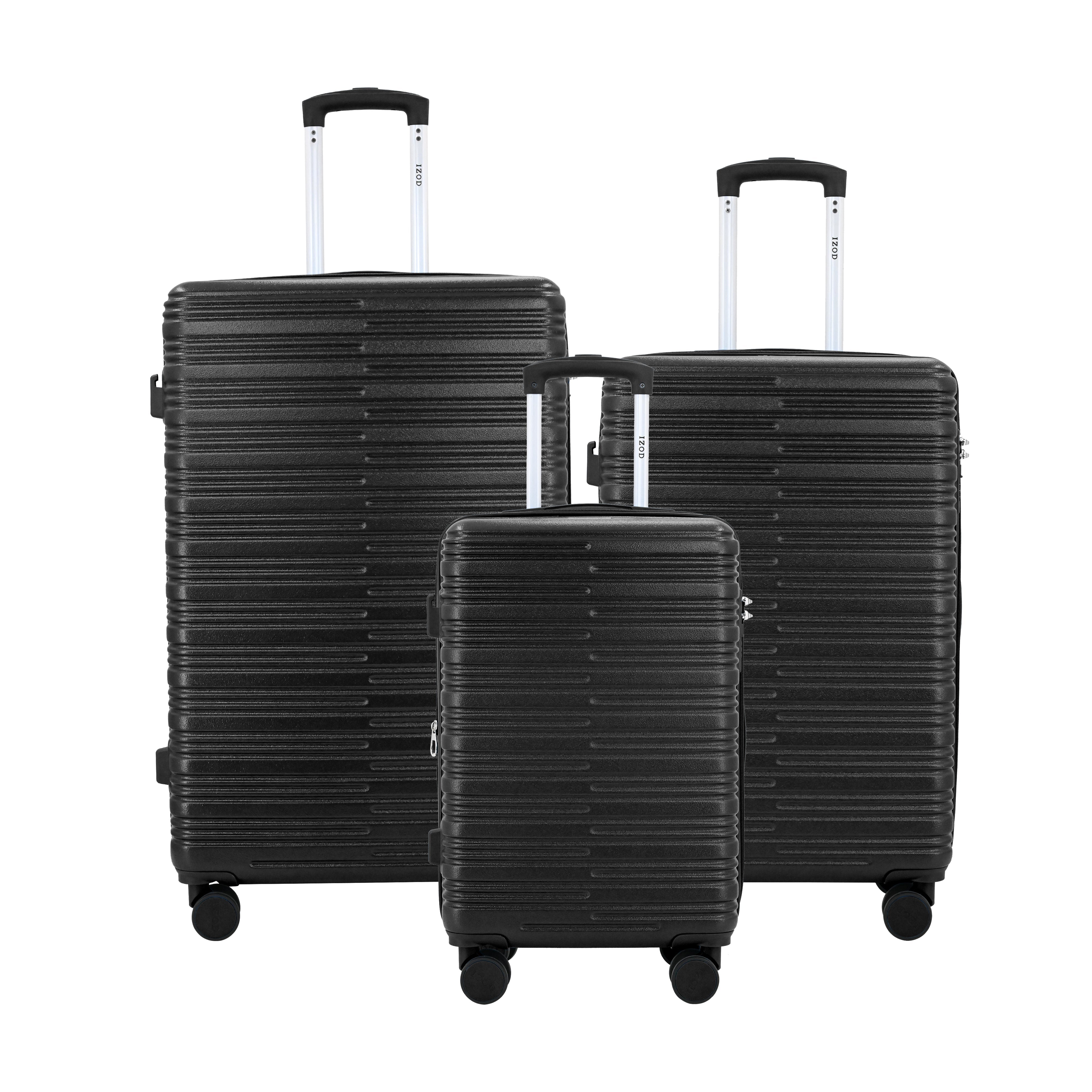 Romeo Expandable 3-Piece Spinner Luggage Set with Lock