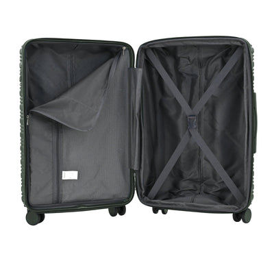 Romeo Expandable 3-Piece Spinner Luggage Set with Lock