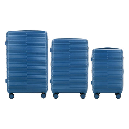 Romeo Expandable 3-Piece Spinner Luggage Set with Lock