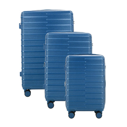 Romeo Expandable 3-Piece Spinner Luggage Set with Lock