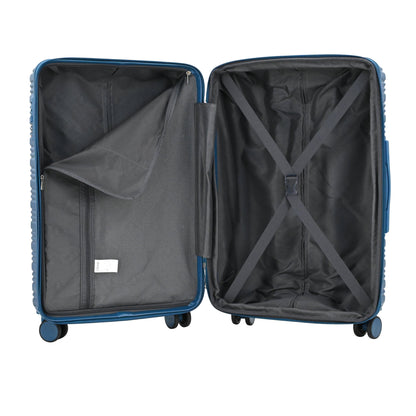 Romeo Expandable 3-Piece Spinner Luggage Set with Lock