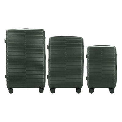 Romeo Expandable 3-Piece Spinner Luggage Set with Lock