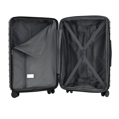 Romeo Expandable 3-Piece Spinner Luggage Set with Lock