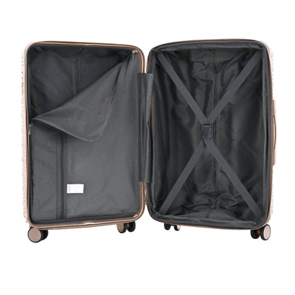 Romeo Expandable 3-Piece Spinner Luggage Set with Lock