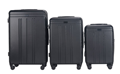 Zoe Expandable 3-Piece Spinner Luggage Set with Lock