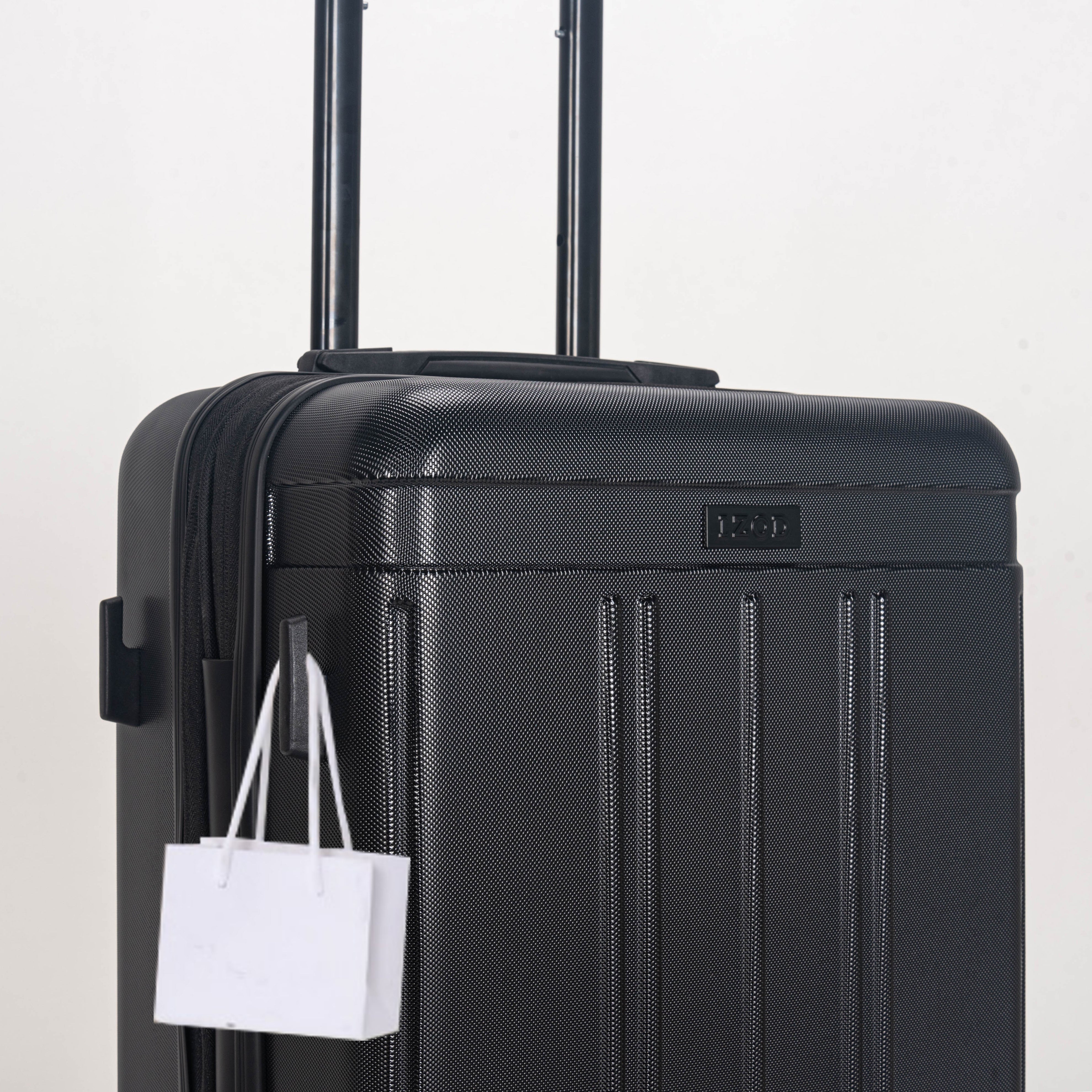 Zoe Expandable 3-Piece Spinner Luggage Set with Lock