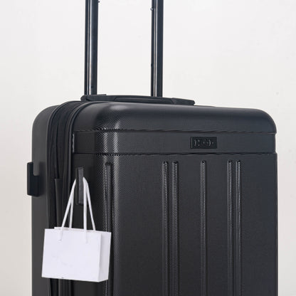 Zoe Expandable 3-Piece Spinner Luggage Set with Lock