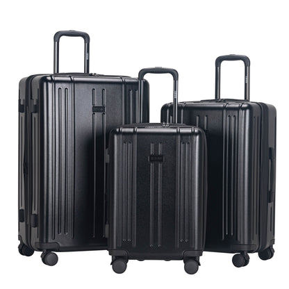 ISLA Expandable 3-Piece Spinner Luggage Set with Lock