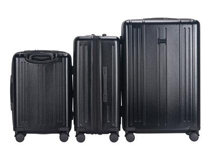 ISLA Expandable 3-Piece Spinner Luggage Set with Lock