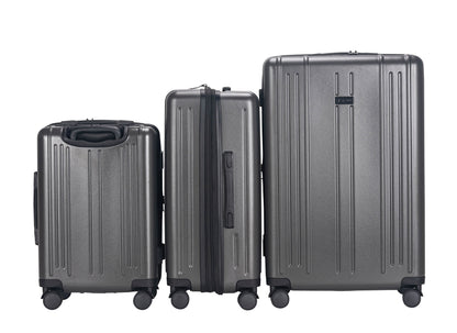 ISLA Expandable 3-Piece Spinner Luggage Set with Lock