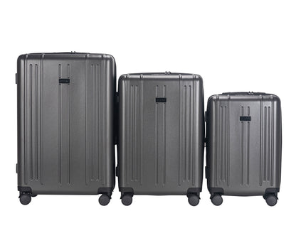 ISLA Expandable 3-Piece Spinner Luggage Set with Lock