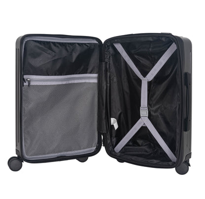 ISLA Expandable 3-Piece Spinner Luggage Set with Lock