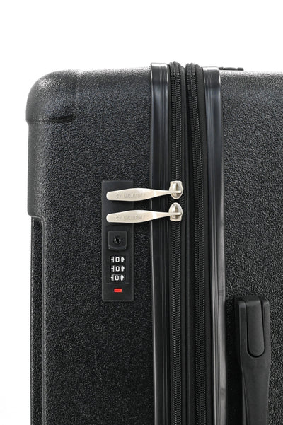 Hawk Expandable 3-Piece Hardside Spinner Luggage Set - 20" 24" 28" with Combination Lock