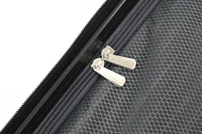 Hawk Expandable 3-Piece Hardside Spinner Luggage Set - 20" 24" 28" with Combination Lock