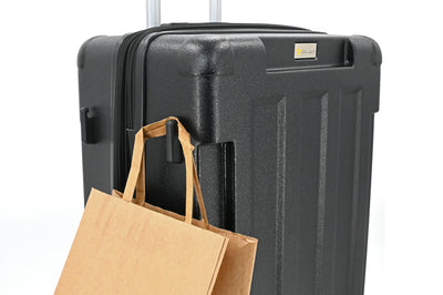 Hawk Expandable 3-Piece Hardside Spinner Luggage Set - 20" 24" 28" with Combination Lock