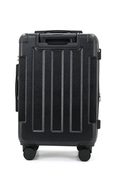 Hawk Expandable 3-Piece Hardside Spinner Luggage Set - 20" 24" 28" with Combination Lock