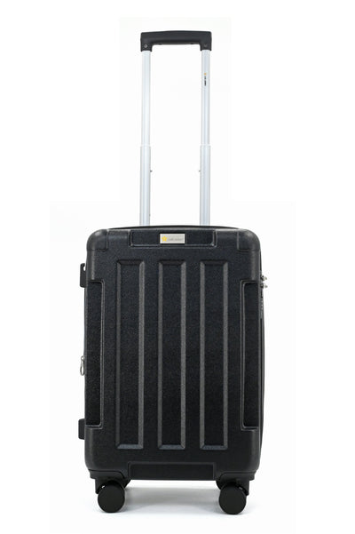Hawk Expandable 3-Piece Hardside Spinner Luggage Set - 20" 24" 28" with Combination Lock