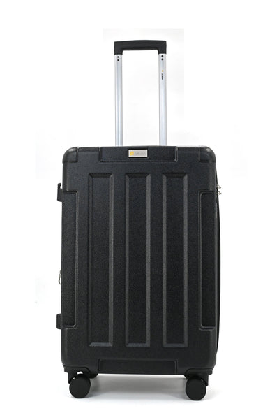 Hawk Expandable 3-Piece Hardside Spinner Luggage Set - 20" 24" 28" with Combination Lock