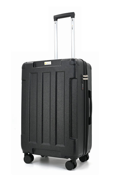 Hawk Expandable 3-Piece Hardside Spinner Luggage Set - 20" 24" 28" with Combination Lock