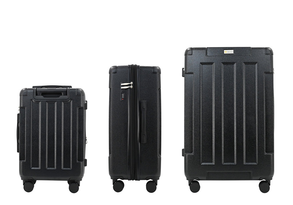 Hawk Expandable 3-Piece Spinner Luggage Set