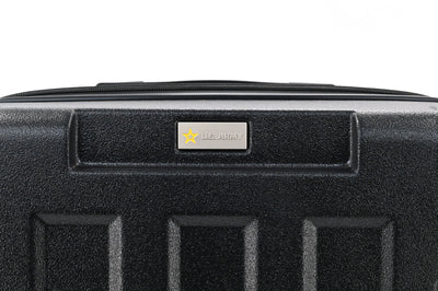 Hawk Expandable 3-Piece Hardside Spinner Luggage Set - 20" 24" 28" with Combination Lock