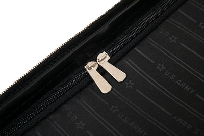Hawk Expandable 3-Piece Hardside Spinner Luggage Set - 20" 24" 28" with Combination Lock