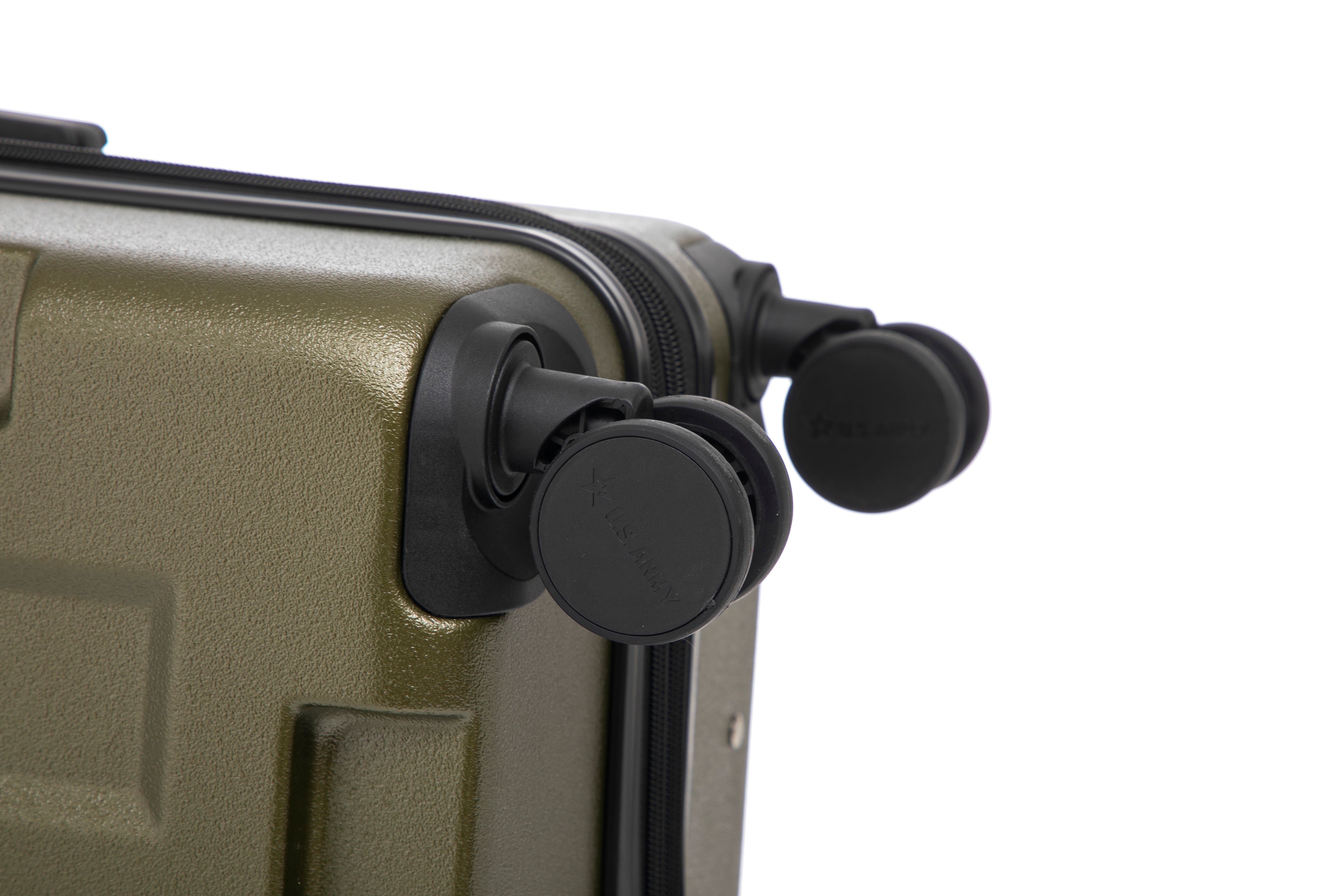 Hawk Expandable 3-Piece Spinner Luggage Set