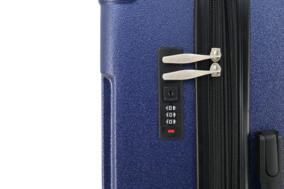 Hawk Expandable 3-Piece Hardside Spinner Luggage Set - 20" 24" 28" with Combination Lock