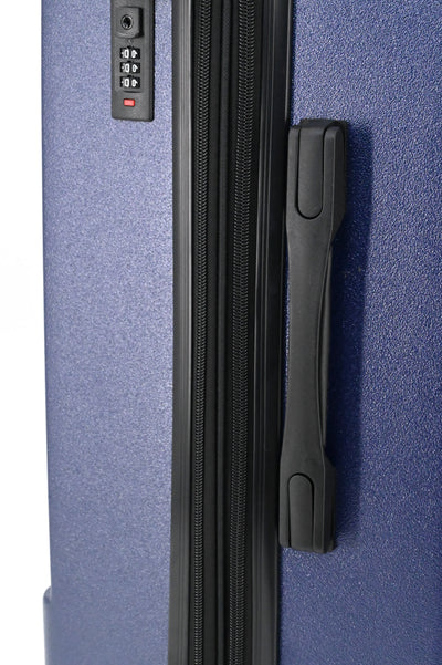 Hawk Expandable 3-Piece Hardside Spinner Luggage Set - 20" 24" 28" with Combination Lock