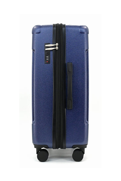 Hawk Expandable 3-Piece Hardside Spinner Luggage Set - 20" 24" 28" with Combination Lock